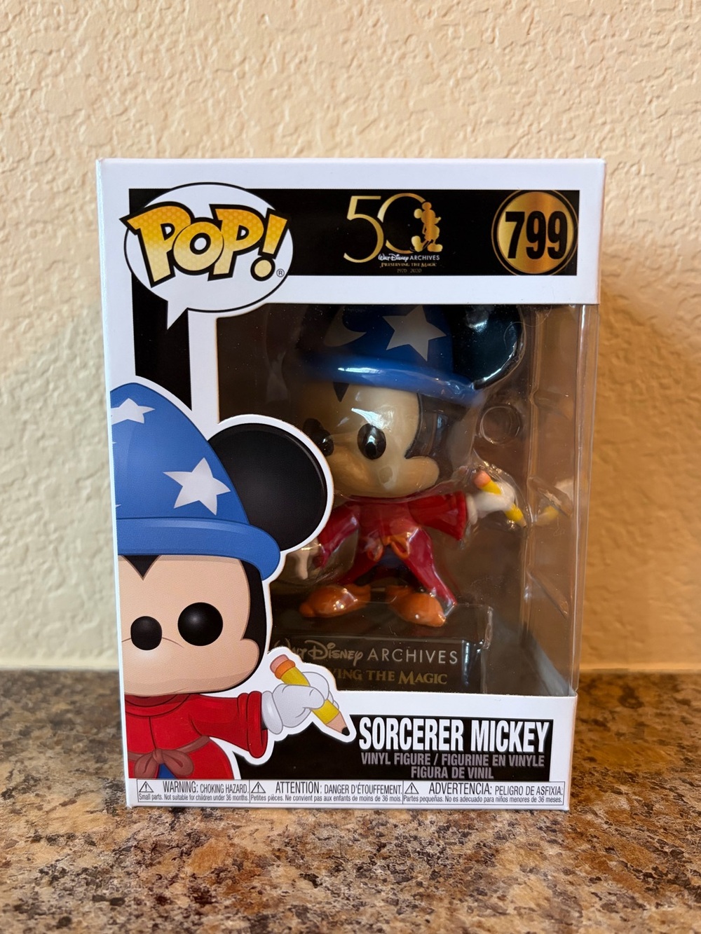 ❤️Funko Pop! Disney Archives Sorcerer Mickey Vinyl Figure